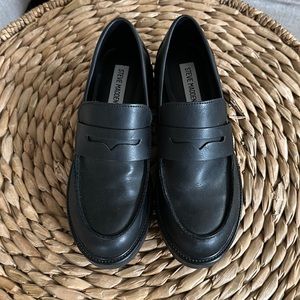 Steve Madden Lotto Loafer Black - Womens size 6.5 M